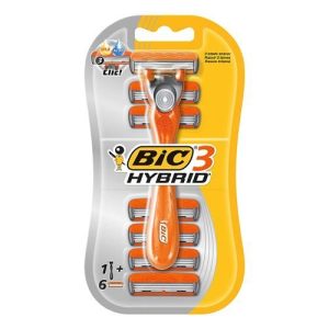 Bic 1 + Refill 3Hybbrid 3 Blades Razor