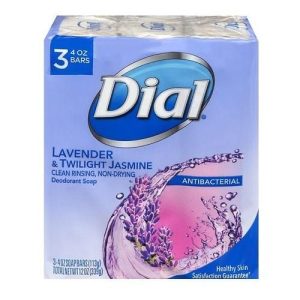 Dial Lanvender & Twilight Jasmine Antibacterial Bar Soap 4oz