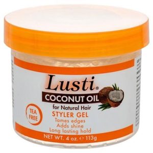 Lusti Styler Gel Coconut for Natural Hair 4 oz