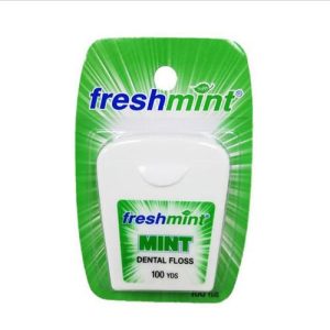 Freshmint Mint 100yd Waxed Dental Floss