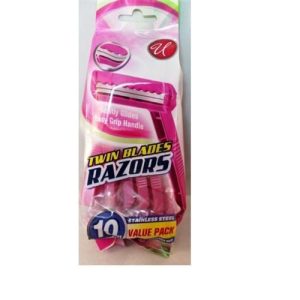 U Pink Twin Disposable Razors