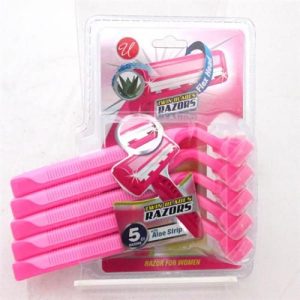 U Pink Twin Disposable Razors for Women