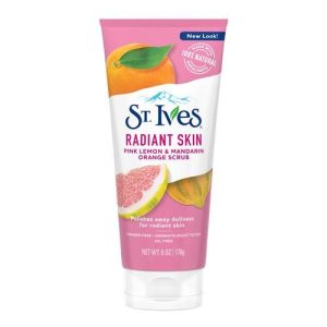 ST Ives lemon & Mandarin Orange Scrub Radian Skin 6 Oz