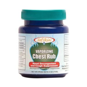 Vaporizing Chest Rub 1% Menthol 4 Oz